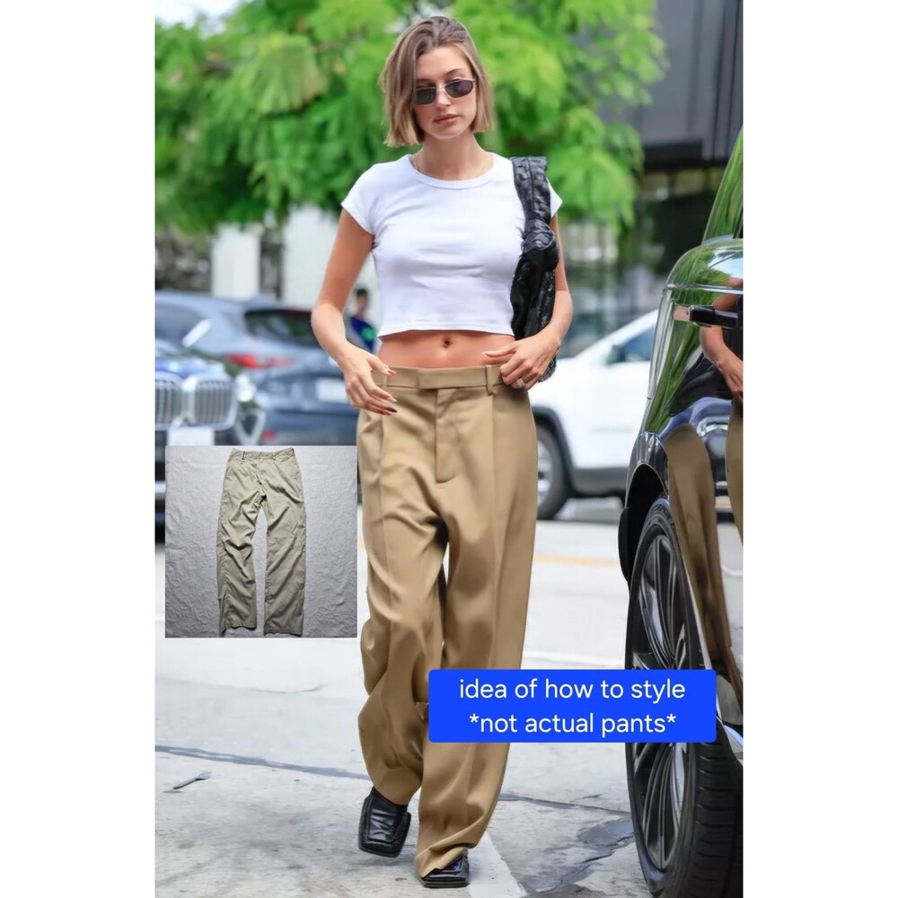 Chervo Sports Relaxed Khaki Pants Chino Baggy Outdoor Hiking Kim Possible Vtg